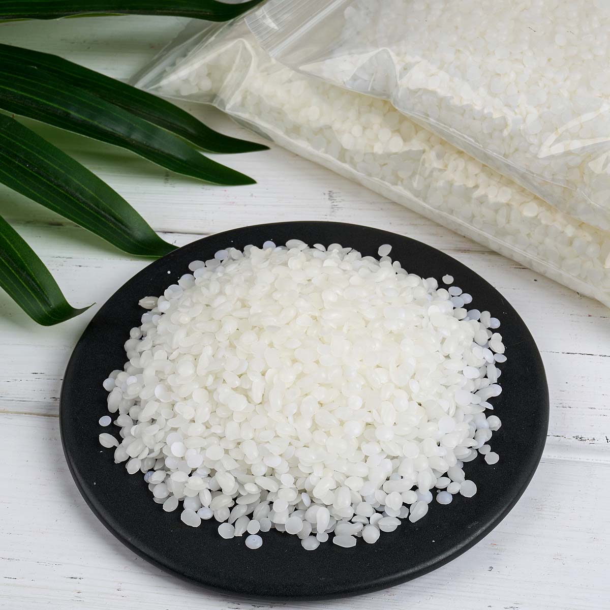 Candle Making Supplies Usa - ขี้ผึ้งสีขาวบริสุทธิ์จากธรรมชาติแบบเม็ด บรรจุในถุง สำหรับทำเทียน DIY วัสดุทำเทียนไร้กลิ่น เม็ดขี้ผึ้ง