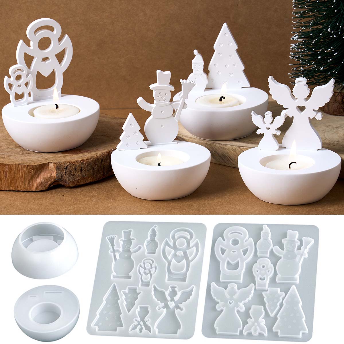 แม่พิมพ์ซิลิโคนสำหรับทำของประด - Candle Quotes บทวิจารณ์และราคา