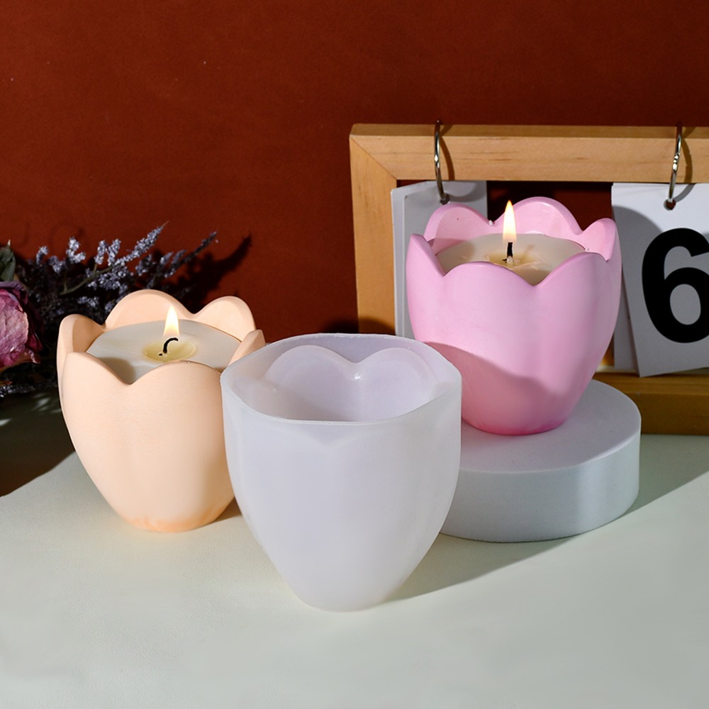 ทิวลิปเทียนผู้ถือแม่พิมพ์ซิลิโ - Candle Quotes บทวิจารณ์และราคา