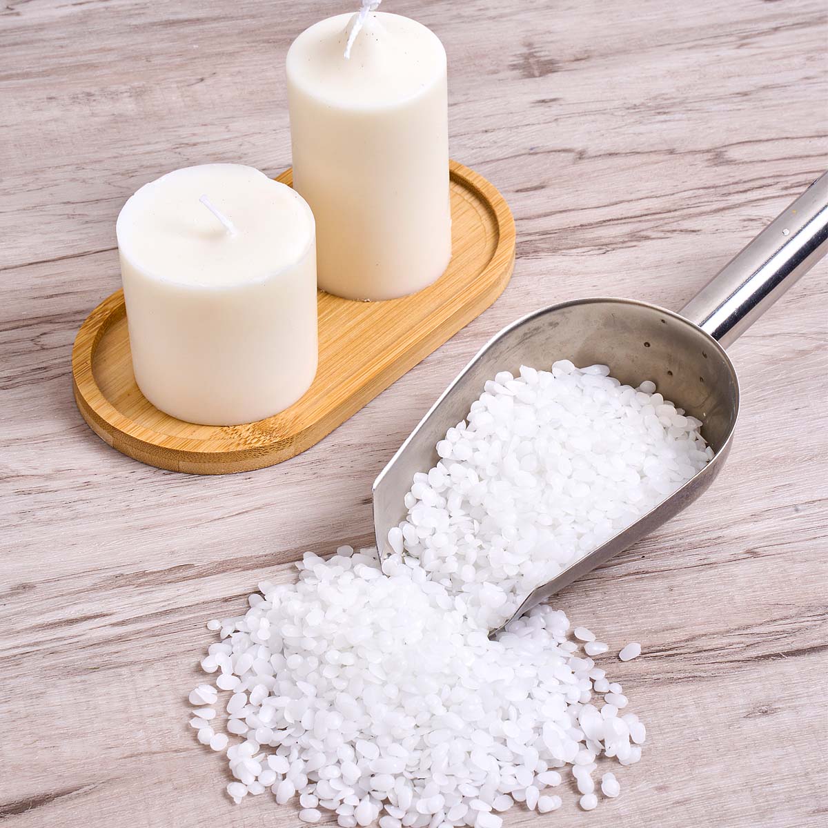 ขี้ผึ้งสีขาวบริสุทธิ์จากธรรมชา - Candle Making Supplies Usa บทวิจารณ์และราคา