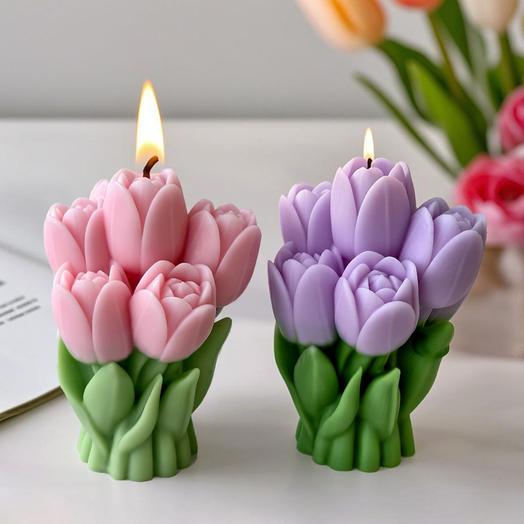 ของขวัญวันวาเลนไทน์ TULIP Bouq - Candle Supplies Shop บทวิจารณ์และราคา