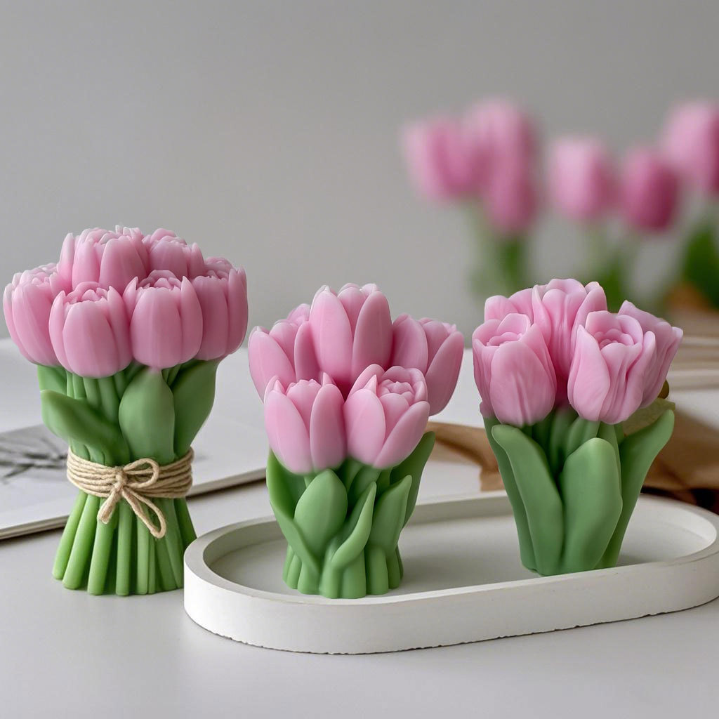 ของขวัญวันวาเลนไทน์ TULIP Bouq - Candle Supplies Shop บทวิจารณ์และราคา