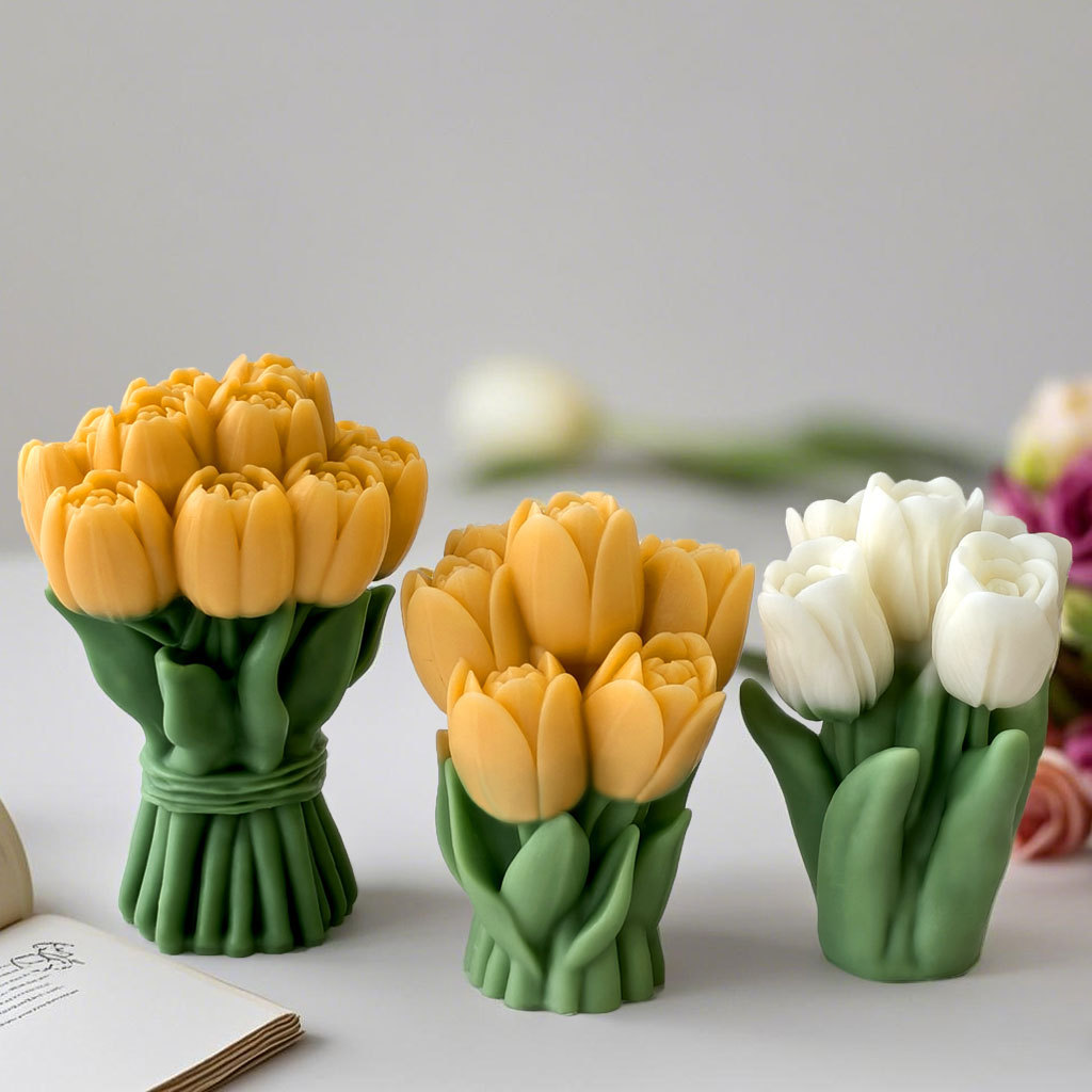 ของขวัญวันวาเลนไทน์ TULIP Bouq - Candle Supplies Shop บทวิจารณ์และราคา