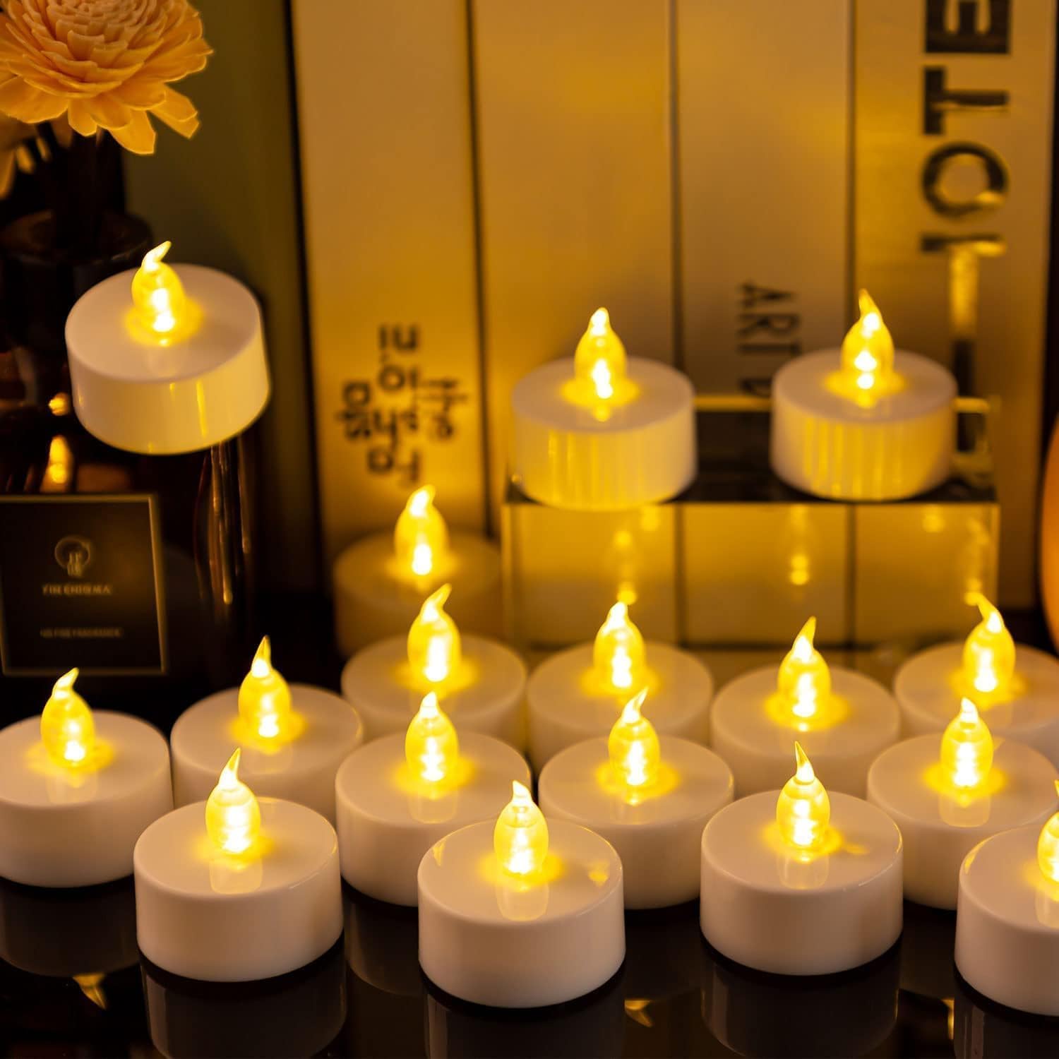 เทียน LED ไร้เปลวไฟ ใช้พลังงาน - Candle Quotes บทวิจารณ์และราคา