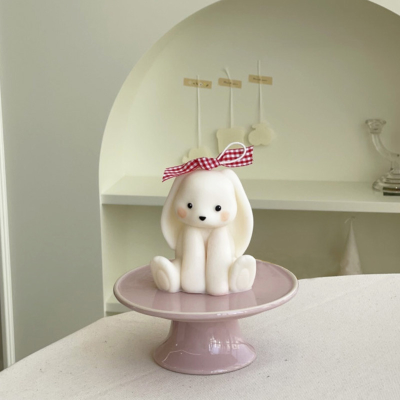 แม่พิมพ์ซิลิโคนรูปกระต่ายนั่ง3 - Candle Supplies Shop บทวิจารณ์และราคา