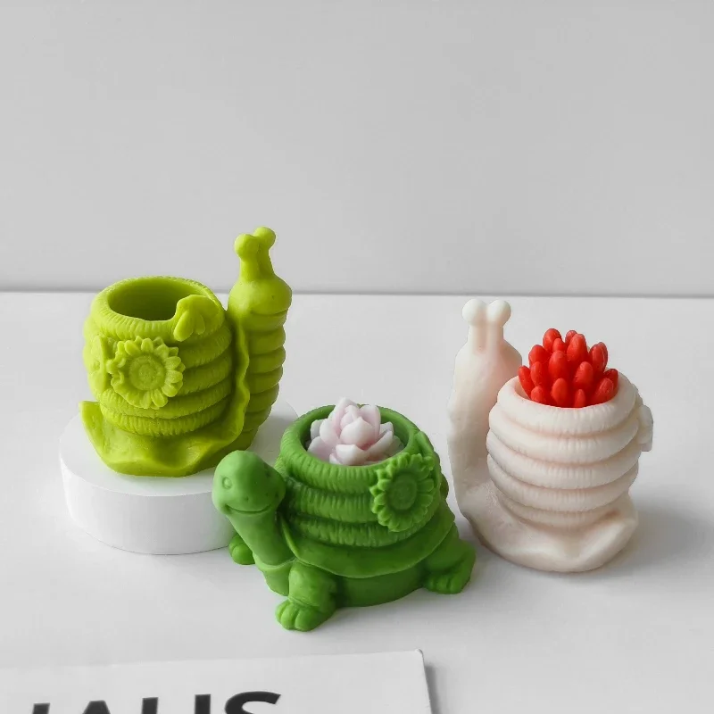 แม่พิมพ์ซิลิโคนรูปเต่าและหอยทา - Candle Quotes บทวิจารณ์และราคา