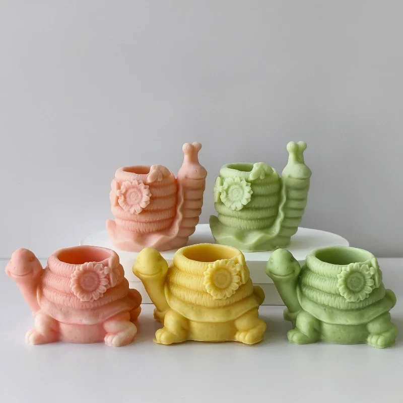 แม่พิมพ์ซิลิโคนรูปเต่าและหอยทา - Candle Quotes บทวิจารณ์และราคา