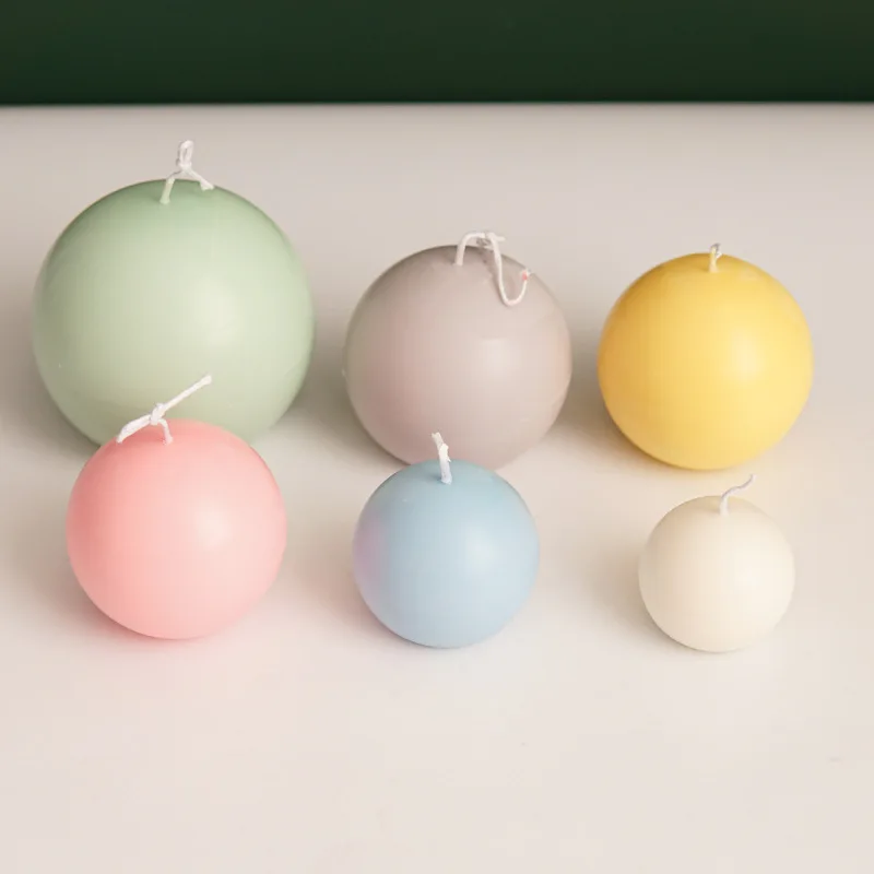 5-8 ซม.ทรงกลมเทียนแม่พิมพ์พลาส - Candle Supplies Shop บทวิจารณ์และราคา