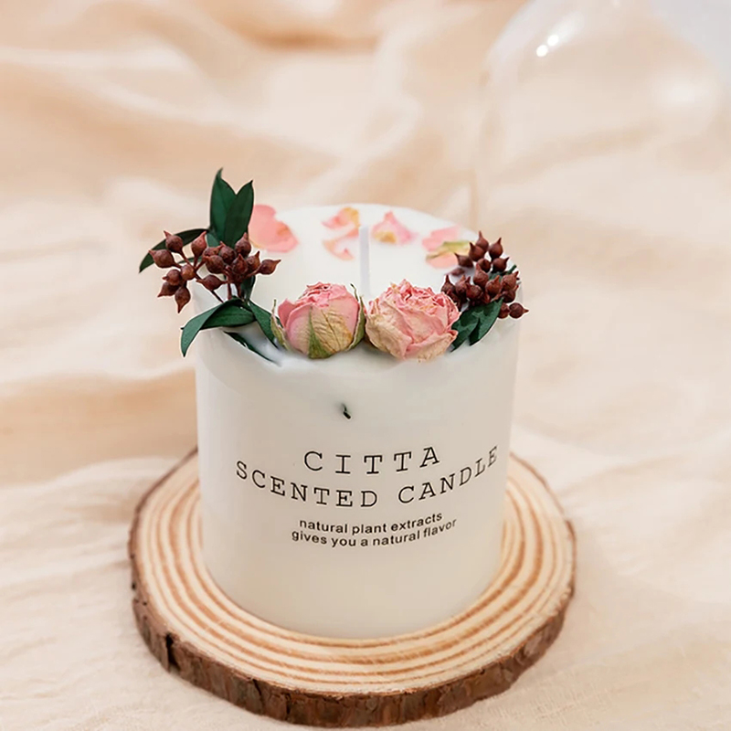 เทียนป่าหอมถั่วเหลืองพร้อมแท่น - Candle Quotes บทวิจารณ์และราคา