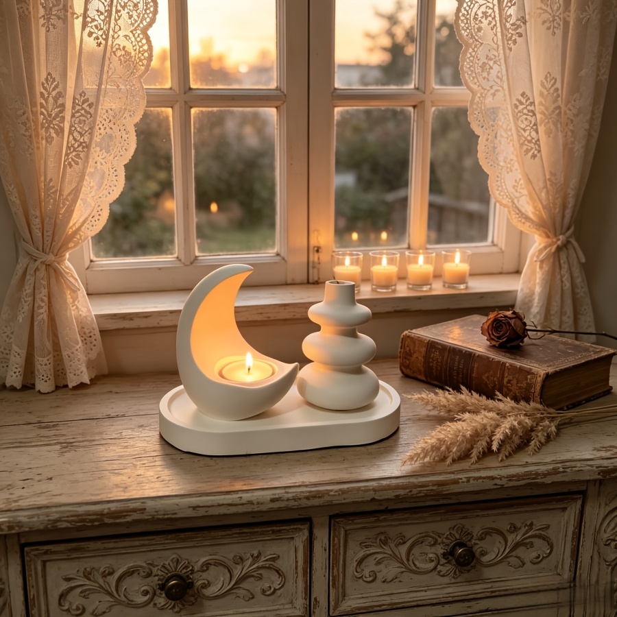 ชุด 4 ชิ้น ประกอบด้วยเชิงเทียน - Candle Quotes บทวิจารณ์และราคา