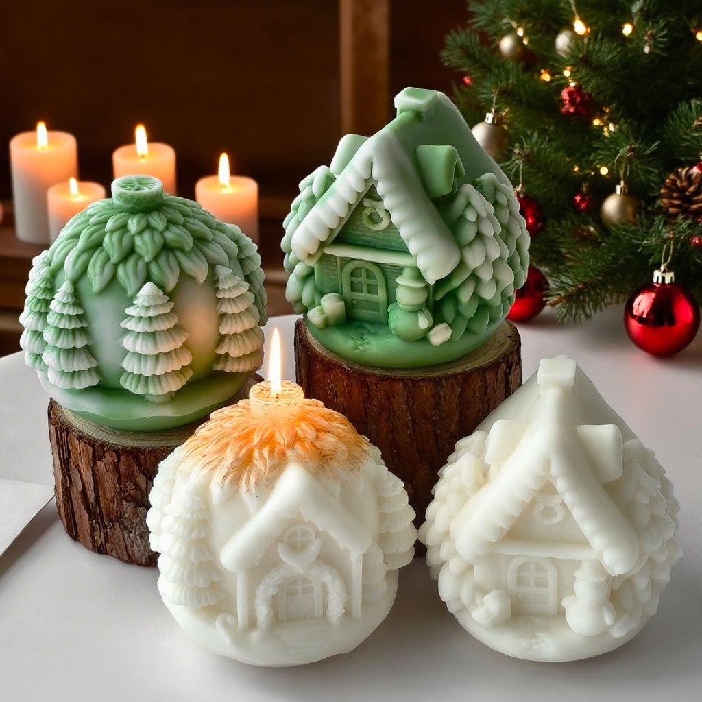 DIY Christmas Tree House แม่พิ - Candle Supplies Shop บทวิจารณ์และราคา