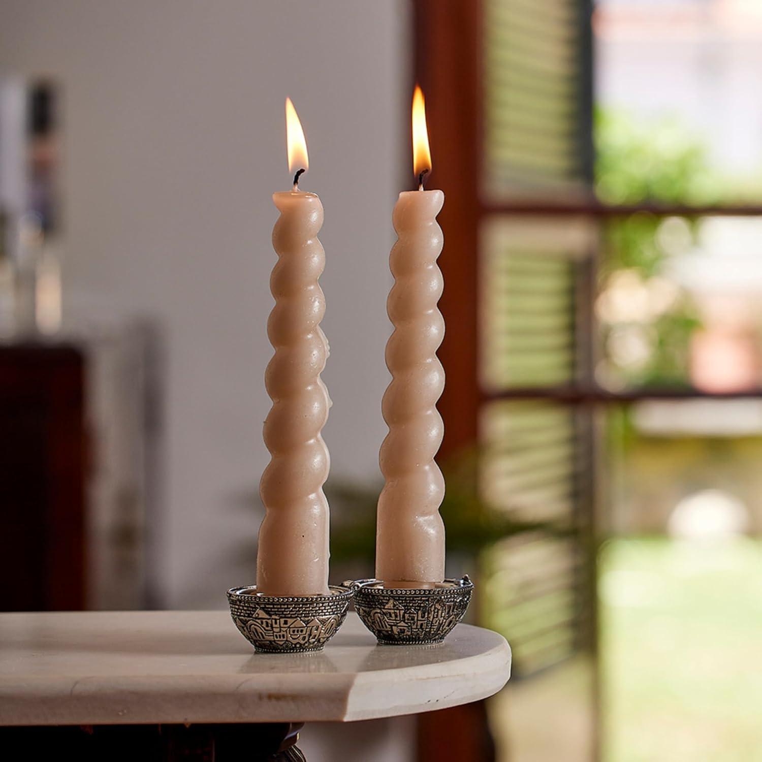 เชิงเทียนโลหะสำหรับวันชาบาตของ - Candle Zero บทวิจารณ์และราคา