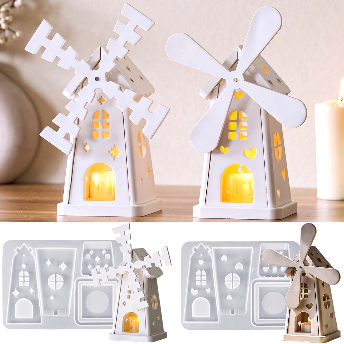 แม่พิมพ์ซิลิโคนสำหรับทำเชิงเที - Candle Quotes บทวิจารณ์และราคา