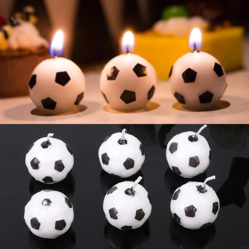 Y51B 6PCS/ชุดฟุตบอลลูกฟุตบอลเท - Candle Quotes บทวิจารณ์และราคา