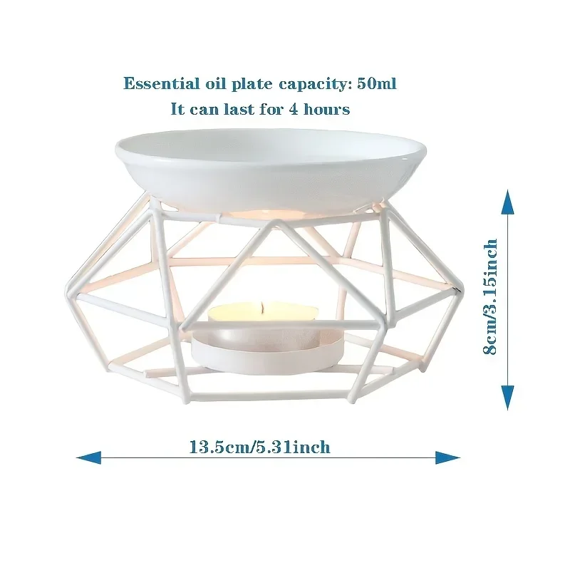 ที่ใส่เทียนหอมเซรามิครูปทรงโรแ - Candle Zero บทวิจารณ์และราคา